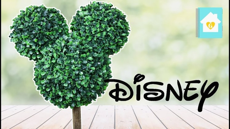 DIY DISNEY INSPIRED MICKEY MOUSE TOPIARY