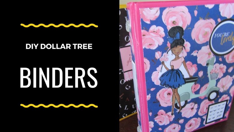 DIY Dollar Tree Mini Binder Makeovers.WRMK Tab Punch Board