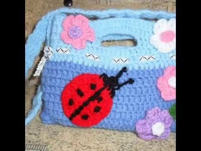DIY.handmade crochet bag-borsa al uncinetto-bolsita tejida a croche