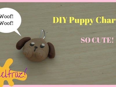 DIY Kawaii Puppy Charm With Polymer Clay