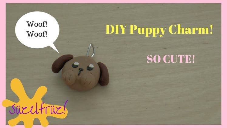 DIY Kawaii Puppy Charm With Polymer Clay