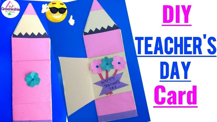 DIY Teacher's Day card | Teacher's day card making idea | Teachers day card