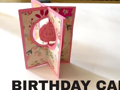 DIY X Shape Card | Birthday Card