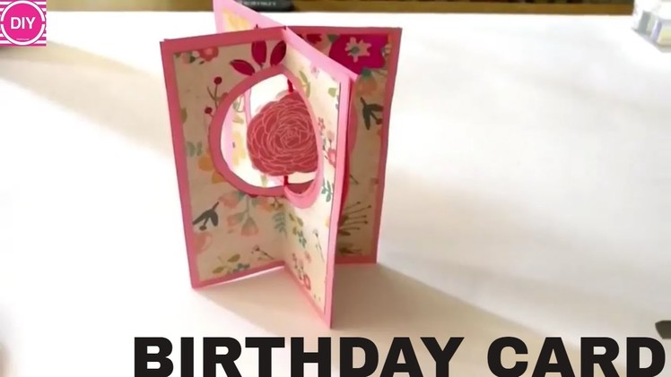 DIY X Shape Card | Birthday Card