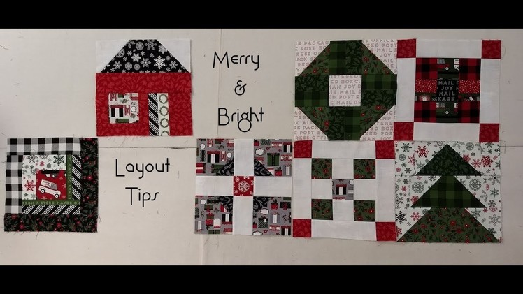 Easy Christmas Quilt - Merry & Bright by Pat Sloan