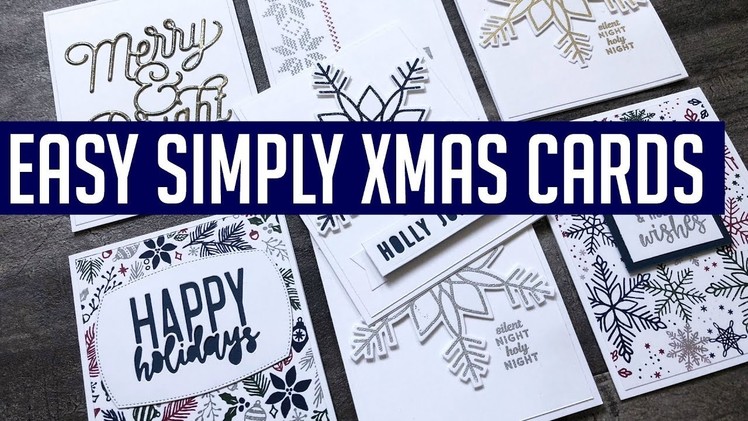 Easy Simple Christmas Cards