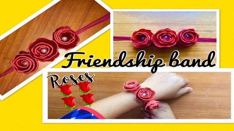 Easy to DIY Roses simple Rakhi for schools competition 2018.origami rakhi’s