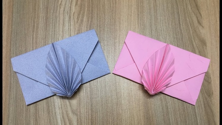 Envelope making with paper without Scissors Glue and Tape - DIY Origami Envelope easy tutorial