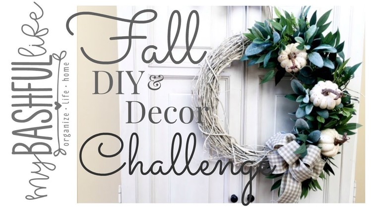 Fall DIY & Home Decor Challenge. The DIY Mommy