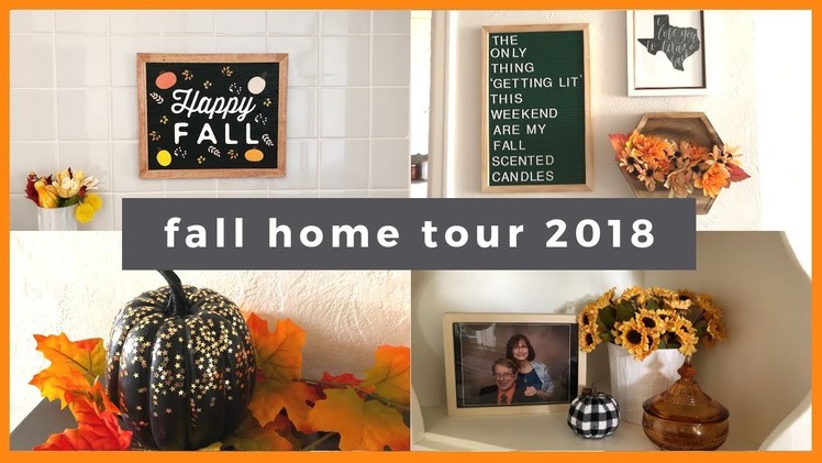 FALL HOME TOUR 2018! DIY MOMMY FALL DECOR CHALLENGE!