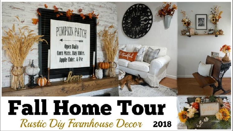 FALL HOME TOUR 2018 | DIY RUSTIC FARMHOUSE DECOR | Momma From Scratch