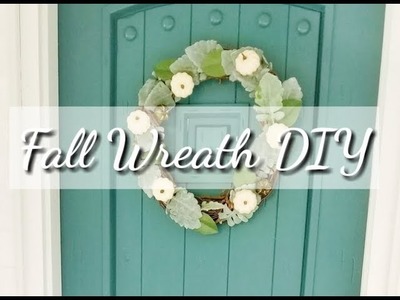 Fall Wreath DIY