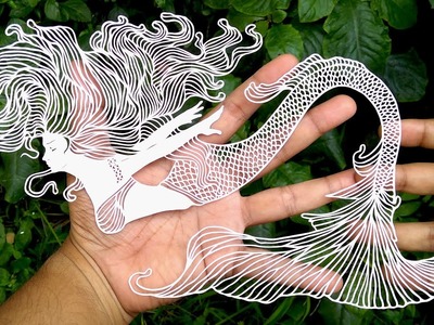 Floating wish: a journey through precision paper cutting art