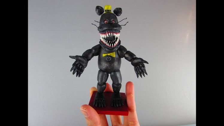 FNAF 4 Nightmare Polymer Clay Timelapse