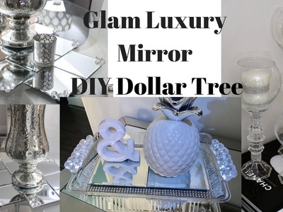Glam DIY BEST Mirror Decor Ideas Dollar Tree 2018