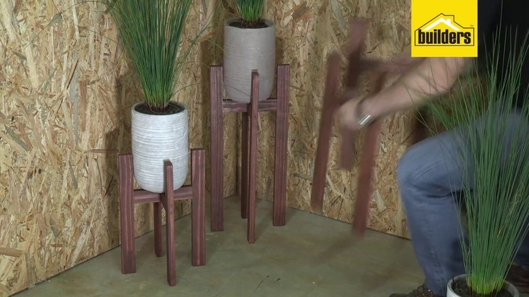 How To Make A DIY Plant Stand