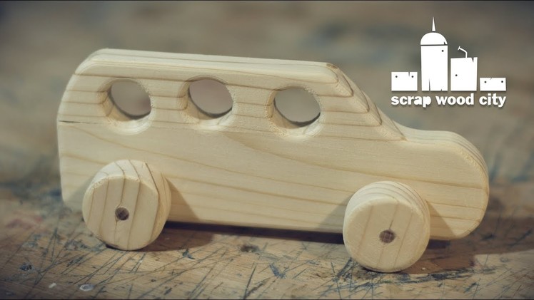 How to make a simple DIY toy car out of wood
