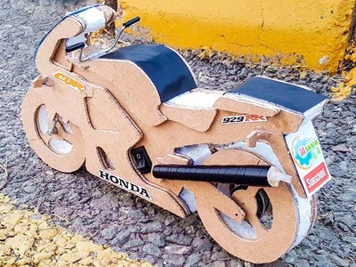 How to Make Motorcycle (HONDA) Amazing Motorcycle Design - Awesome DIY Bike