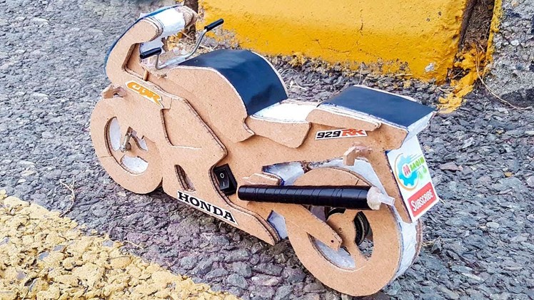 How to Make Motorcycle (HONDA) Amazing Motorcycle Design - Awesome DIY Bike