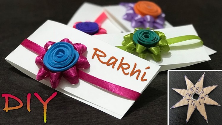 How to make Rakhi with Ribbon | DIY Rakhi Making Ideas at Home