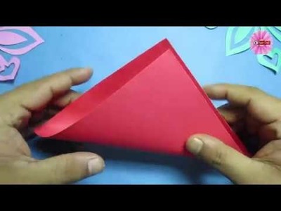 How to make simple & easy paper cutting flower designs  paper flowers