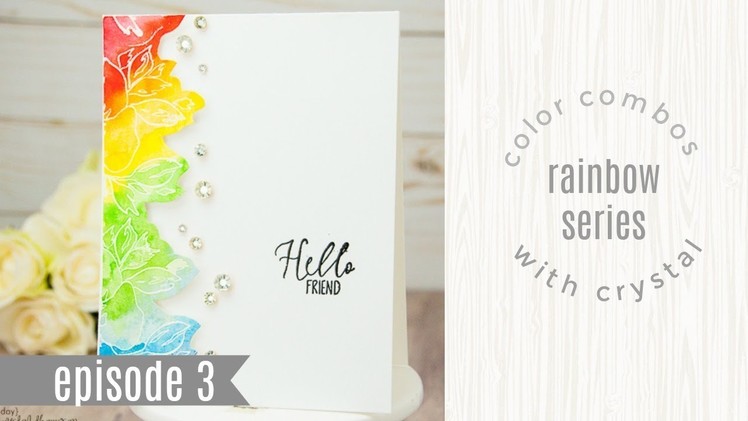 June Color Combo | Rainbow Edges | Unity Stamp Company