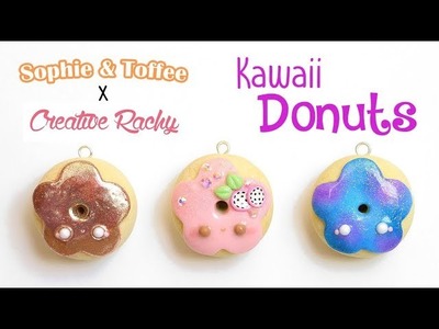 Kawaii Polymer Clay Donuts│Sophie & Toffee Subscription Box August 2018