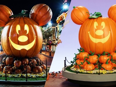 Main Street Mickey Pumpkin | Disney DIY by Disney Family