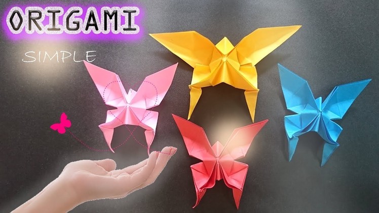 Make paper butterflies the quickest and most beautiful - Easy to make Origami – Paper Magic Top