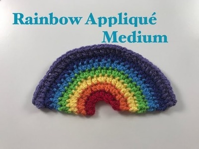 Ophelia Talks about a Medium Rainbow Appliqué