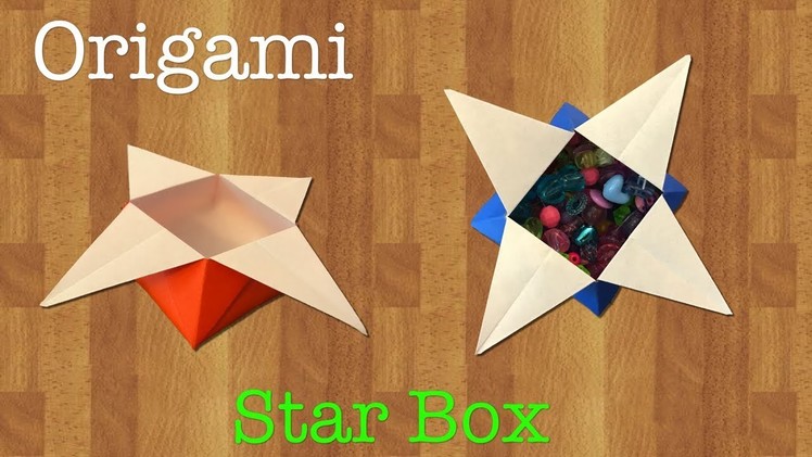 Origami - DIY - Star Box