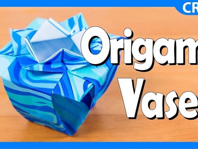 Origami Paper Vase Tutorial