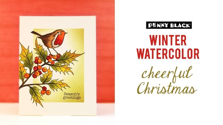 PB&J | Winter Watercolor | Cheerful Christmas