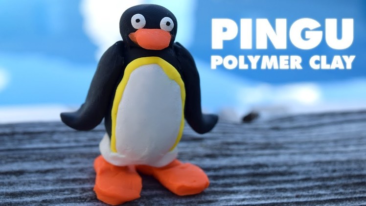 Pingu (The Pingu Show BBC) - Polymer Clay Creation
