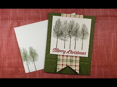 Quick and Easy Christmas card!