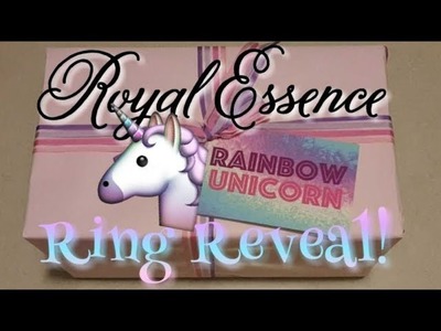 Royal Essence Rainbow Unicorn Ring Reveal and Haul!