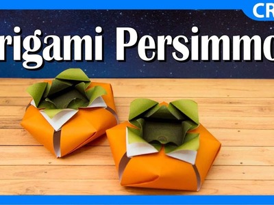 Simple Origami Paper Crafts | Origami Persimmon