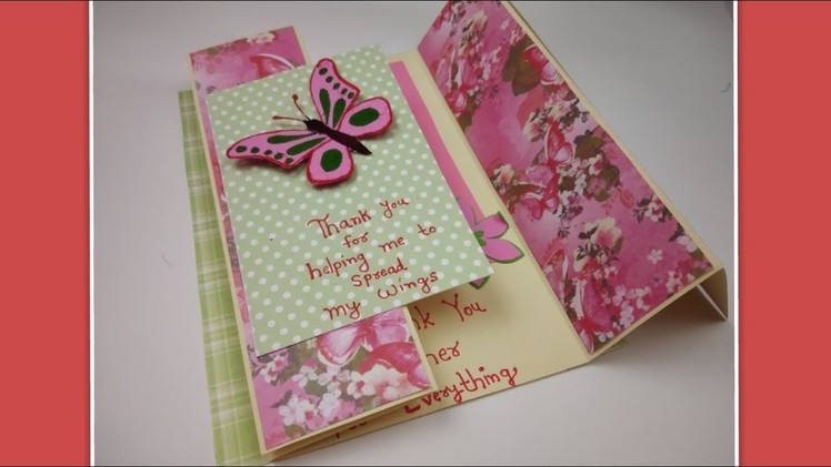 Teachers Day Card Making Idea,DIY Teacher's Day card, Handmade Teacher's Day Greeting Cards for Kids