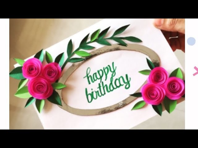 Birthday Greeting Card | Handmade Greeting Card | Birthday card Making