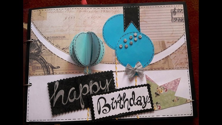 Birthday Scrapbook Idea | Kreative Kraft