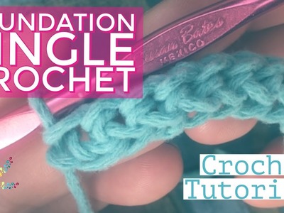 Chainless Foundation Single Crochet - Easy Crochet Tutorial