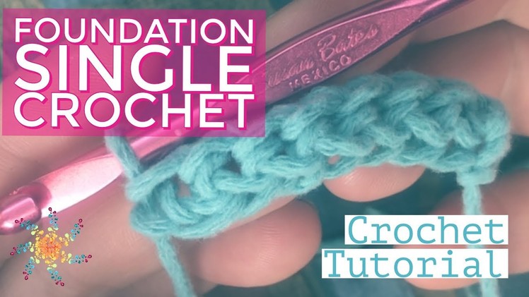 Chainless Foundation Single Crochet - Easy Crochet Tutorial