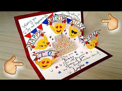 DIY Birthday greeting cards | Birthday pop up cards | Birthday cards handmade