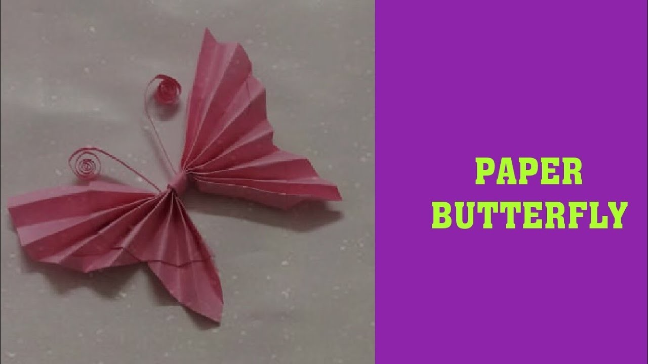 Diy Paper Butterfly Method 2 8404