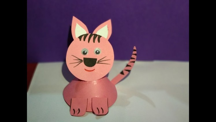 DIY- Paper Cat || Innovative artsncrafts