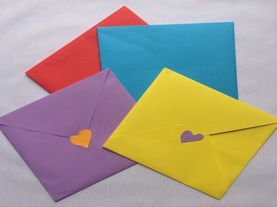 How to make a paper easy envelope | Easy Folded Paper Envelope | Origami Envelope