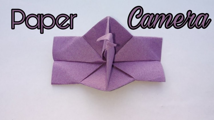 How To Make Paper Camera ! That Clip On Shot Origami Camera ! Step By Step Tutorial