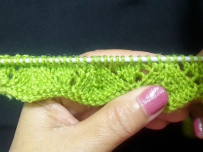 knitting baby frock design in hindi