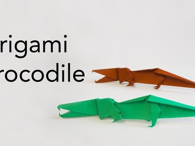 Origami Crocodile Tutorial