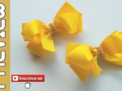[PREVIEW] laço De Infinity Fita N5 ???? Ribbon Bow ???? DIY by Elysia Handmade